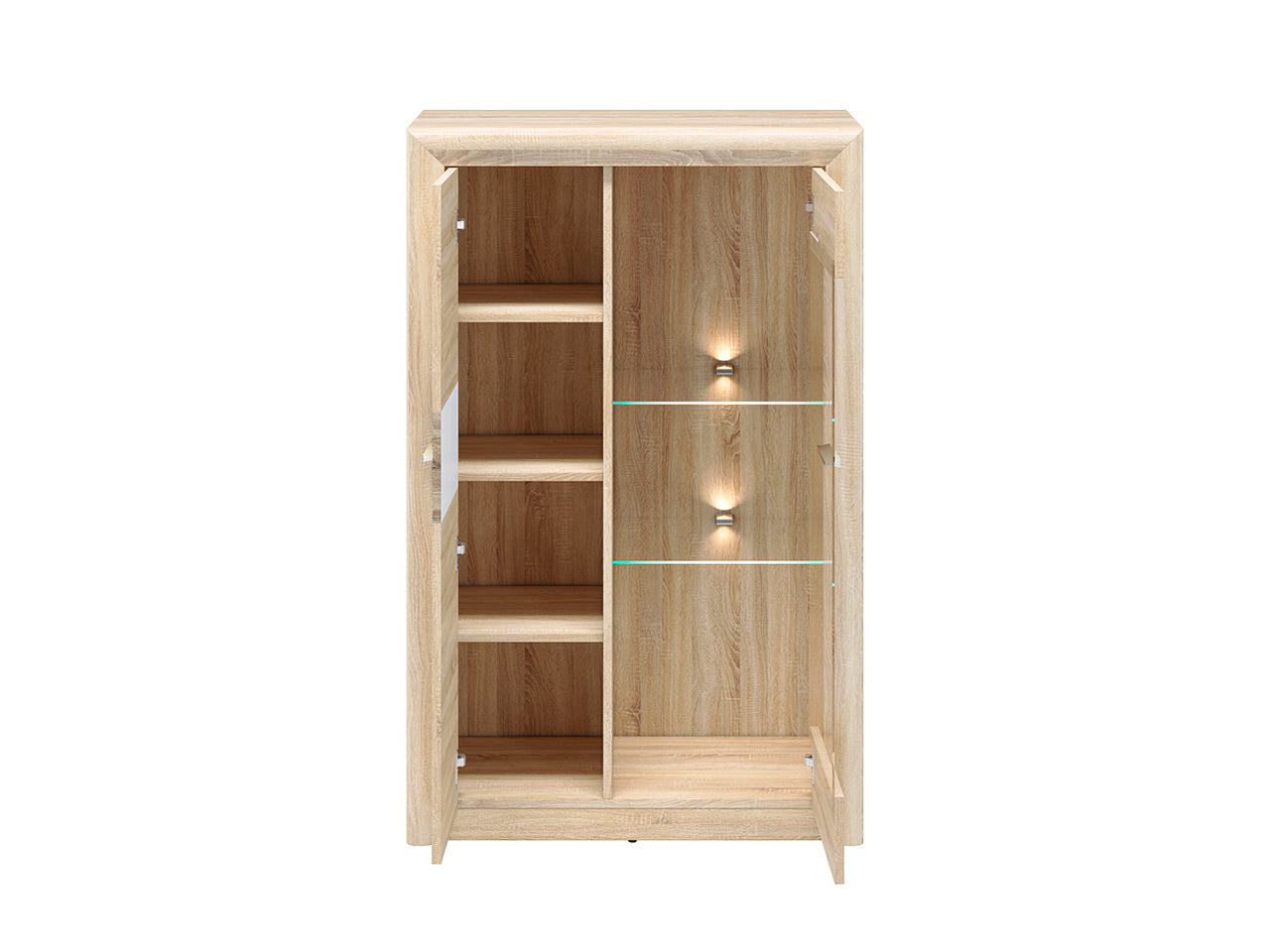 Vitrine avec Bordure ABS et Verre Trempé - Élégance, Durabilité et Flexibilité - Decora Home