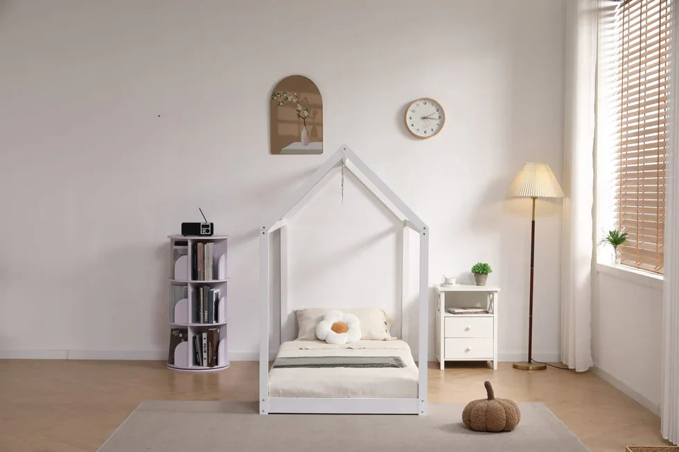 Lit Enfant – Structure MDF, Esprit Naturel 90x190 cm - Decora Home