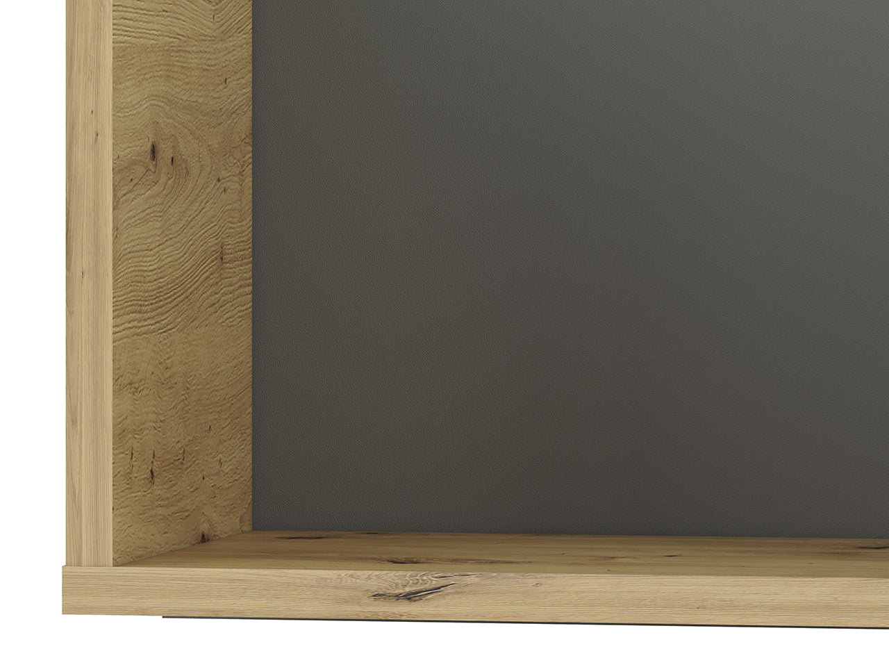 Étagère Suspendue en Bois et MDF - Design Moderne avec Bordure ABS et Résistance Exceptionnelle - Decora Home