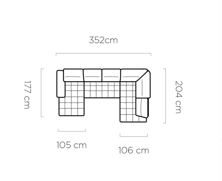 Canapé d'Angle Compact – Confort Personnalisé avec Appuis-tête réglables et profondeur d'assise modulable électriquement - Decora Home