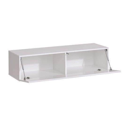 SWITCH IX hanging wall unit, chêne Wotan, slatted fronts — vue 5