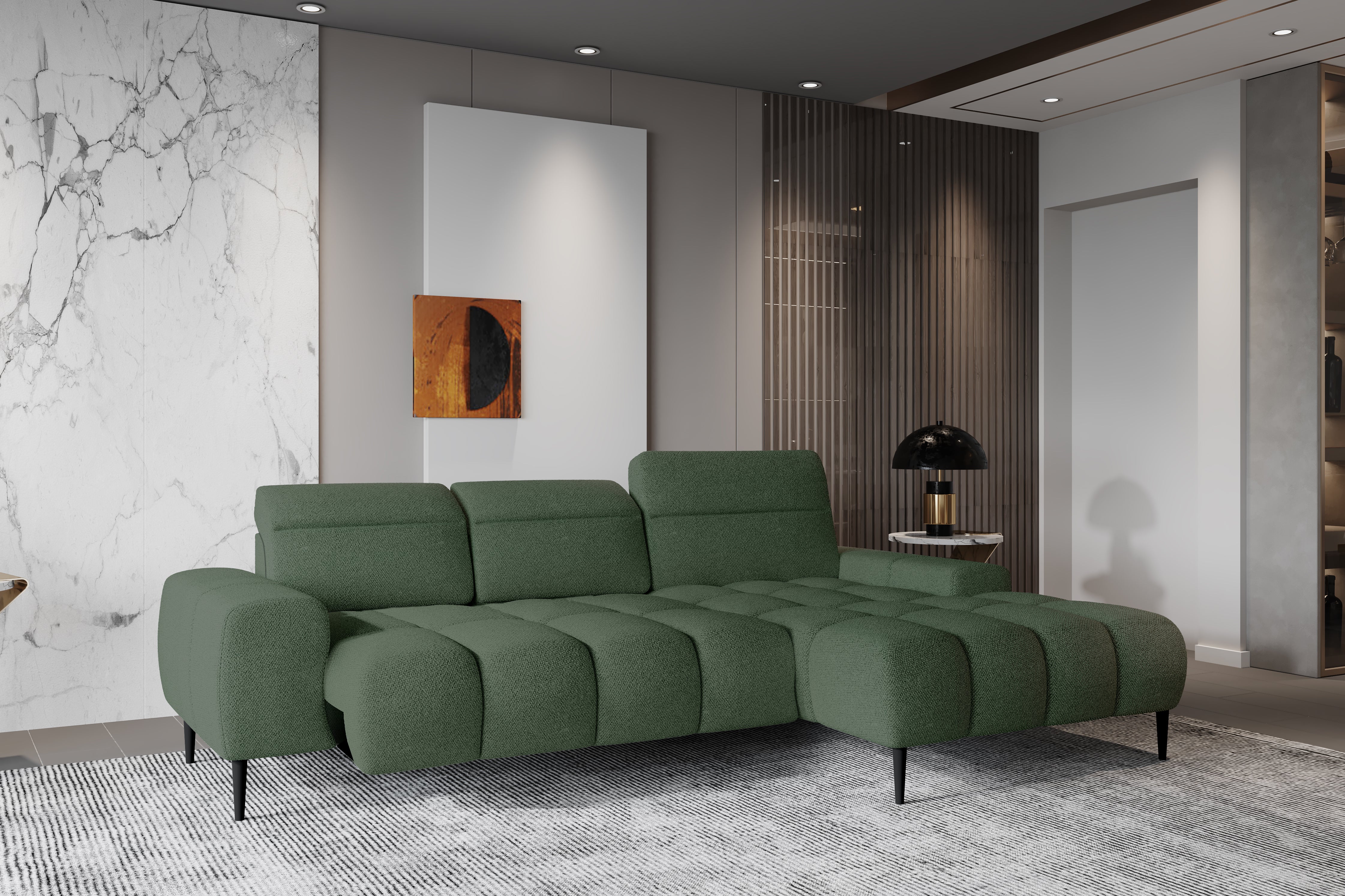 Canapé d’Angle – Confort Personnalisé avec Profondeur d’Assise Réglable - Decora Home