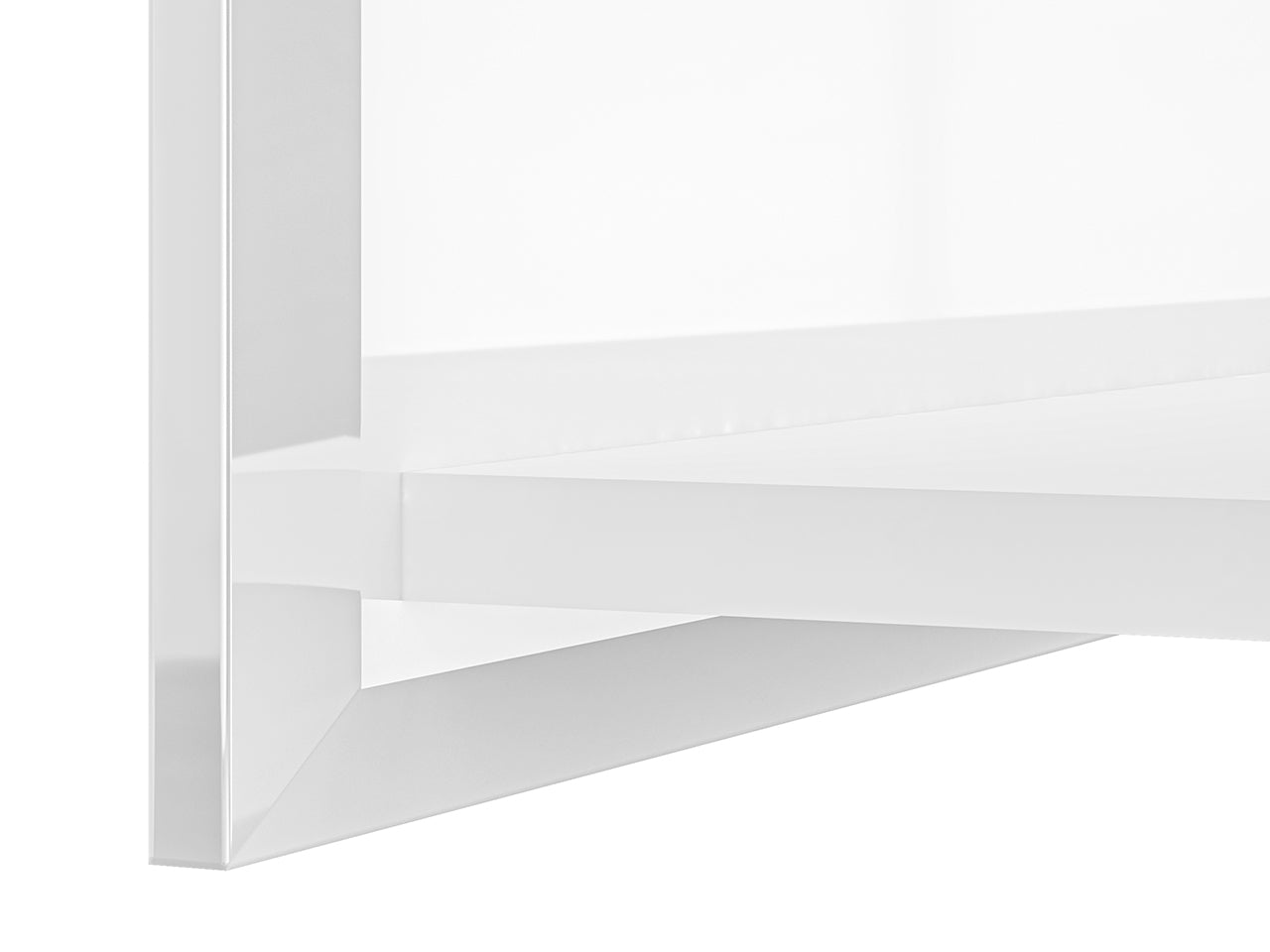 Étagère Murale – Élégance Moderne en Blanc Brillant avec Panneau Laminé Haute Qualité - Decora Home