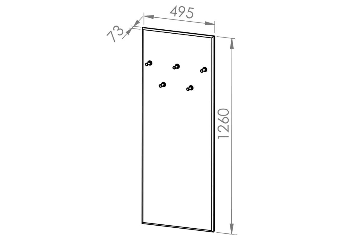 Cintre rembourré pour le hall en Finition Noire – Élégance Minimaliste - Decora Home