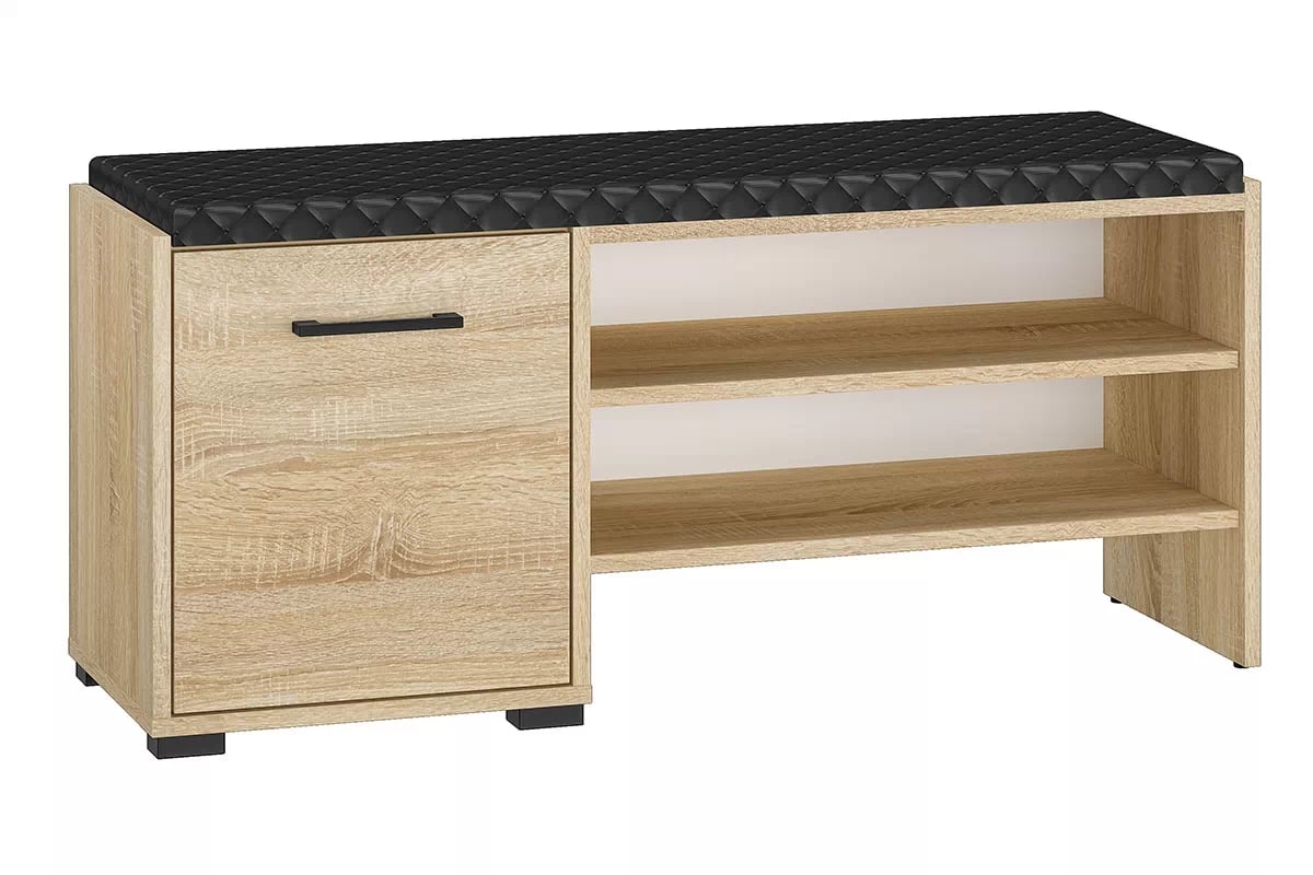 Meuble à Chaussures 105 cm Bois Clair Sonoma | Grand Rangement & Finition Résistante - Decora Home