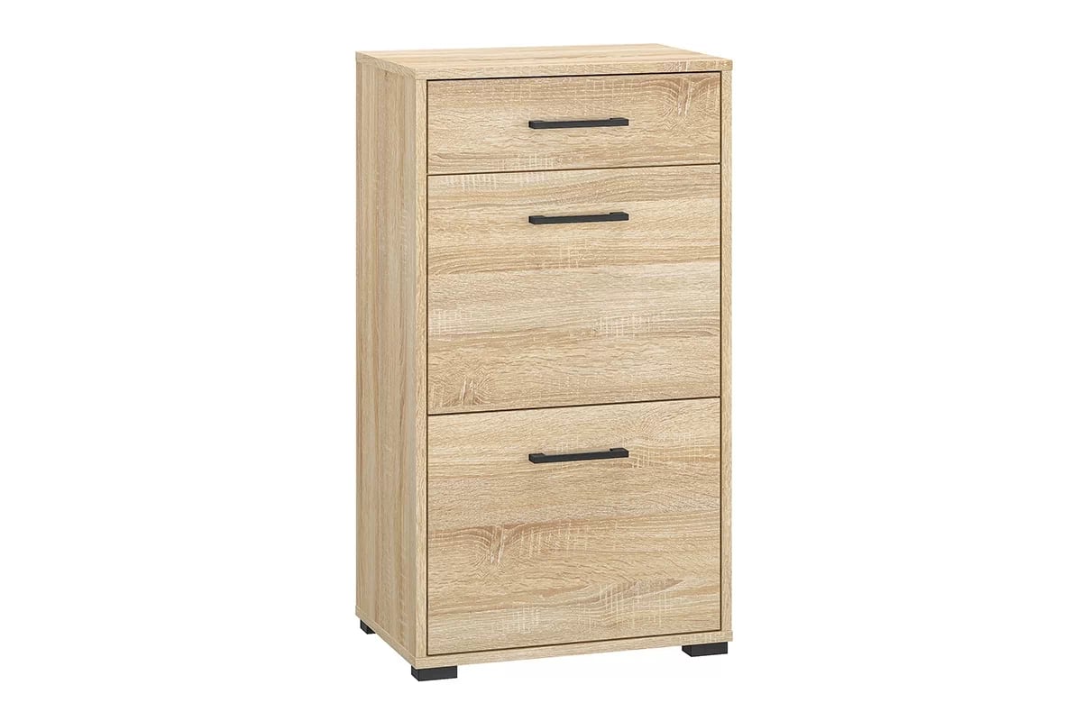 Meuble à Chaussures en Finition Chêne Clair – Structure Robuste, Design Compact et Élégant - Decora Home