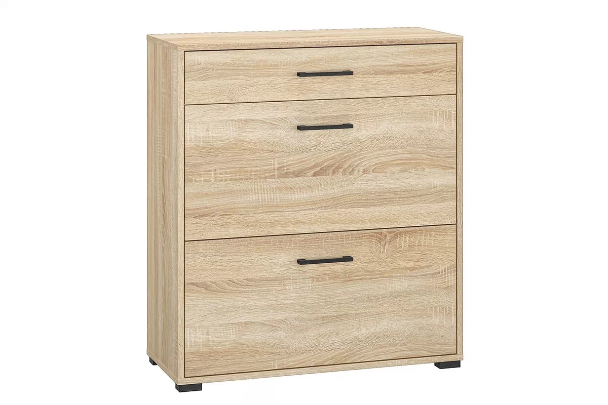 Meuble à Chaussures en Finition Chêne Clair – Structure Robuste, Design Compact et Élégant - Decora Home