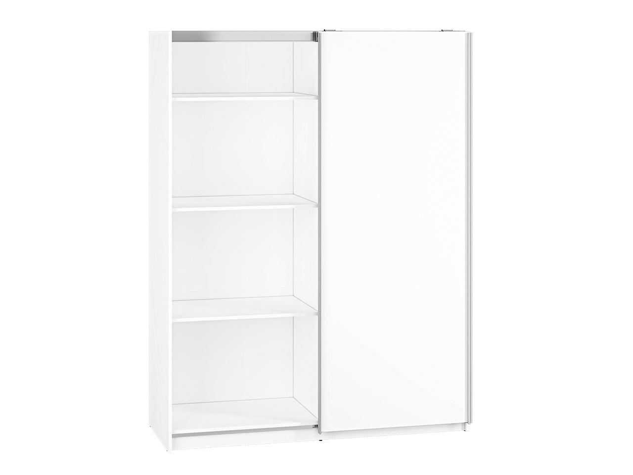 Armoire Blanche à Portes Coulissantes – Design Moderne et Rangement Optimisé - Decora Home