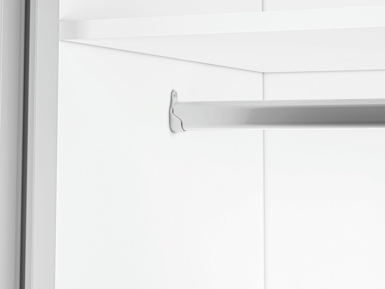Armoire Blanche à Portes Coulissantes – Design Moderne et Rangement Optimisé - Decora Home