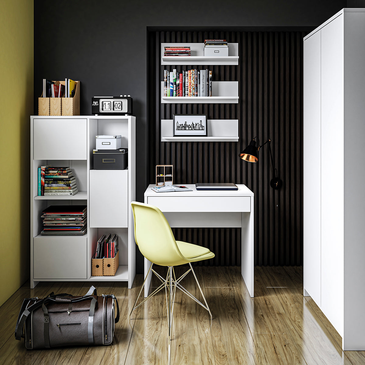 Bureau Blanc Indépendant – Design Épuré, Résistance Accrue et Finition Premium - Decora Home