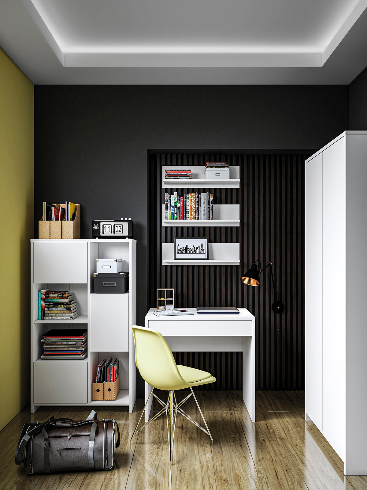 Étagère Murale Blanche – Design Minimaliste, Résistante et Fonctionnelle - Decora Home