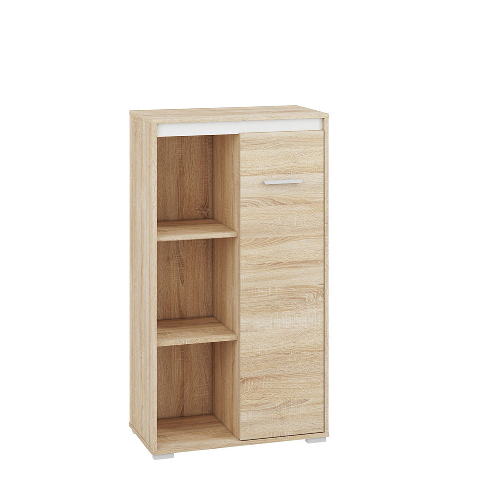 Étagère Suspendue en Lumière de Sonoma – Bordure ABS Résistante et Design Élégant – Idéale pour Votre Intérieur|Offre Spéciale|Decora Home