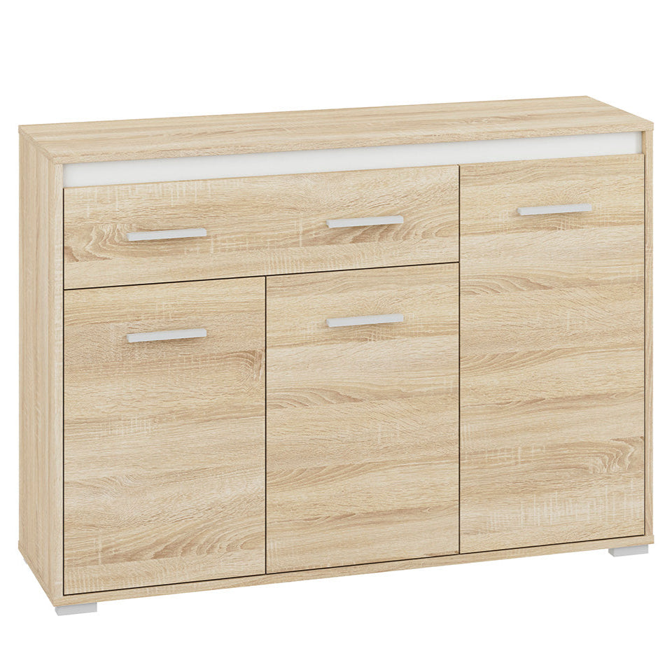 Buffet Moderne en Lumière de Sonoma avec Finition de Haute Qualité – Élégance et Durabilité|Offre Spéciale|Decora Home