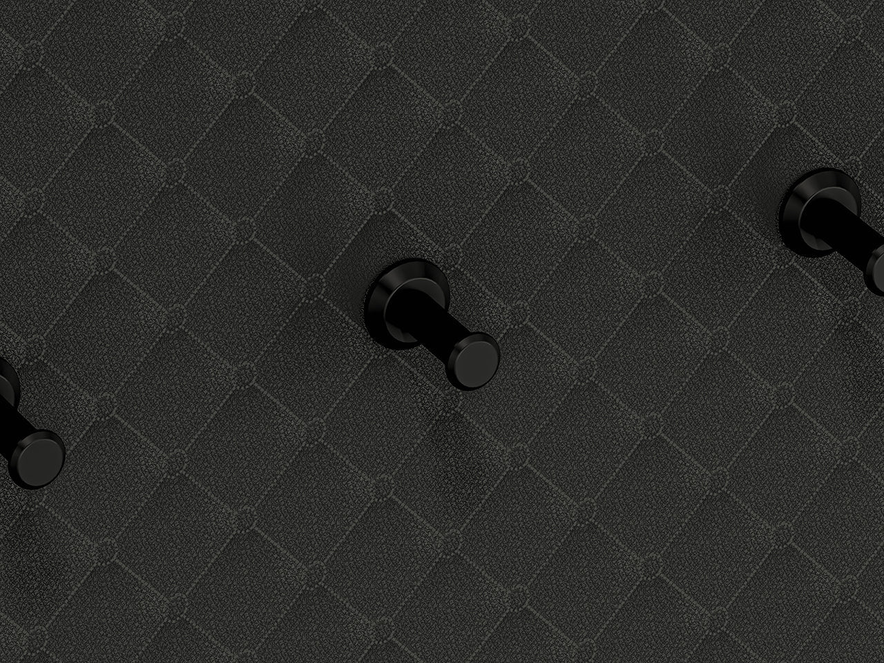 Cintre Rembourré Noir - Élégance et Praticité pour Votre Rangement - Decora Home