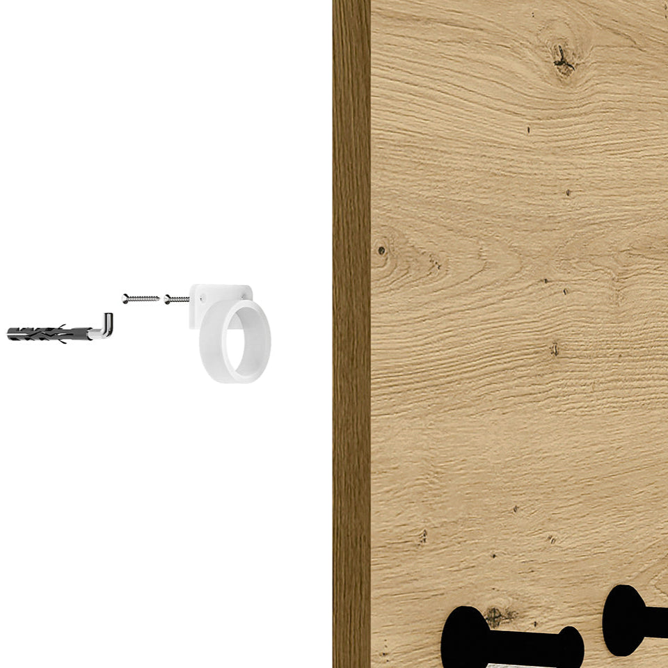 Cintre Rembourré en Chêne Artisanal – Élégance et Durabilité pour un Rangement Optimal - Decora Home