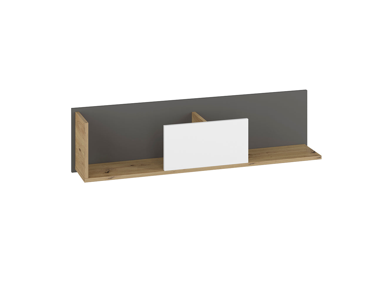 Étagère Suspendue en Bois et MDF - Design Moderne avec Bordure ABS et Résistance Exceptionnelle - Decora Home