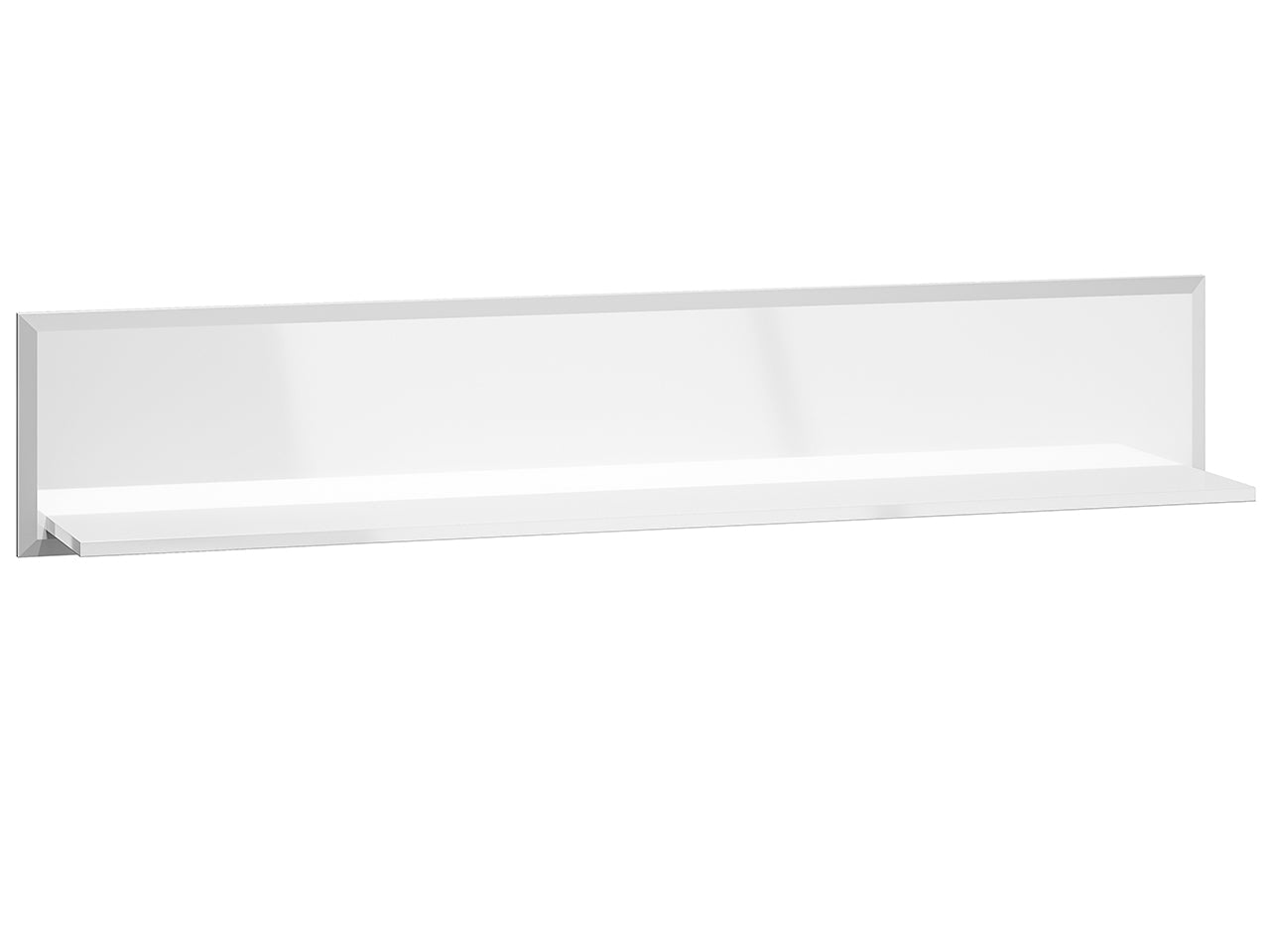 Étagère Murale – Élégance Moderne en Blanc Brillant avec Panneau Laminé Haute Qualité|Offre Limitée|Decora Home