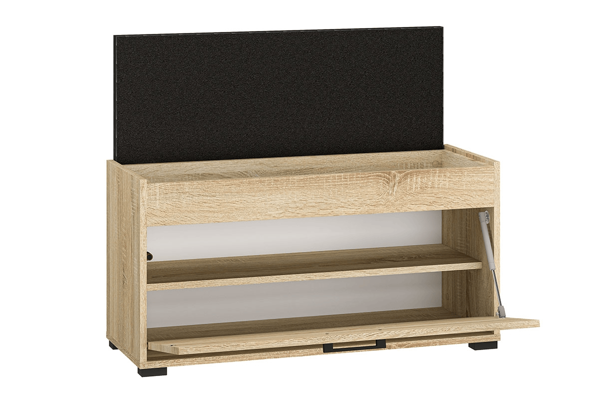 Meuble à Chaussures en Bois Finition Lumière de Sonoma | Design Élégant & Grande Résistance - Decora Home