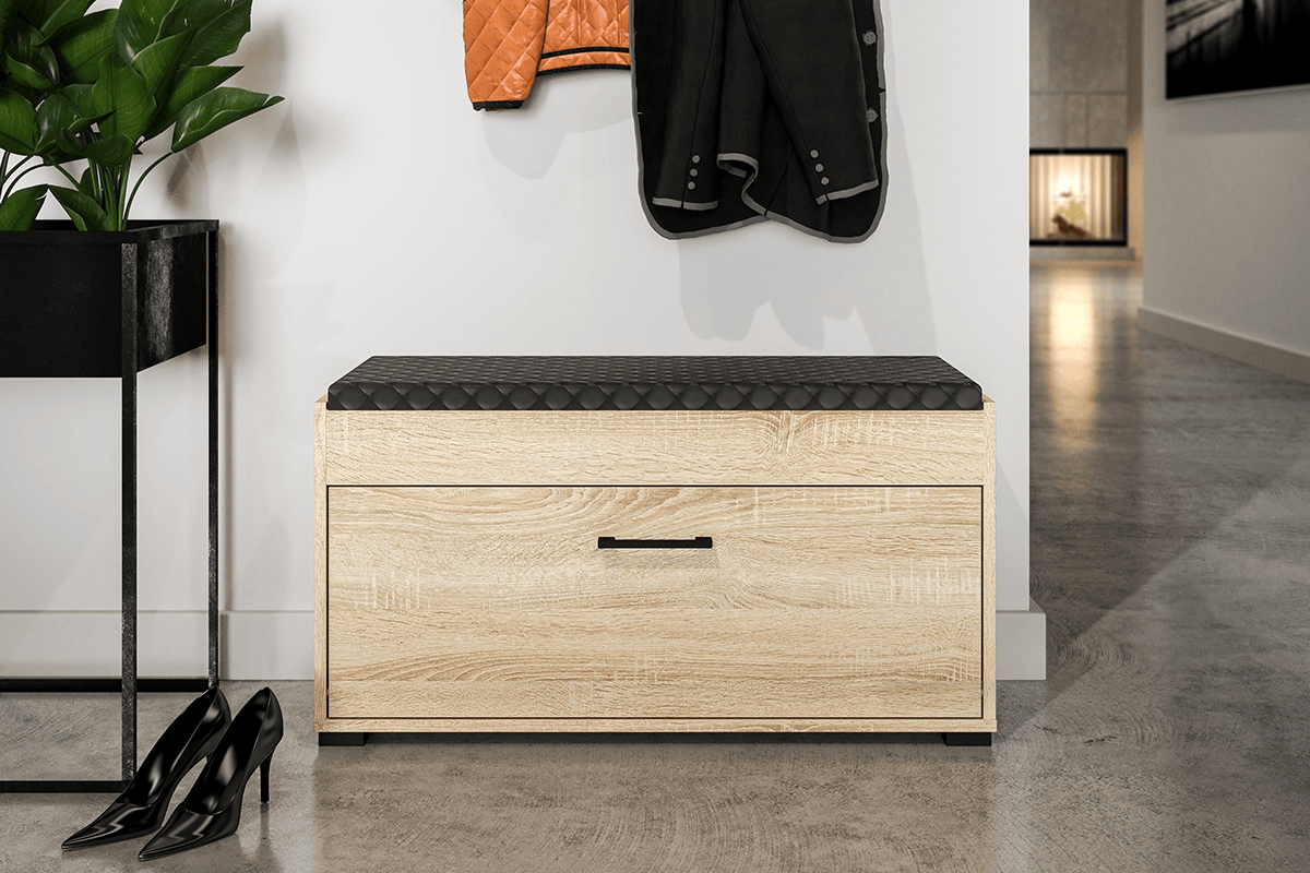 Meuble à Chaussures en Bois Finition Lumière de Sonoma | Design Élégant & Grande Résistance - Decora Home