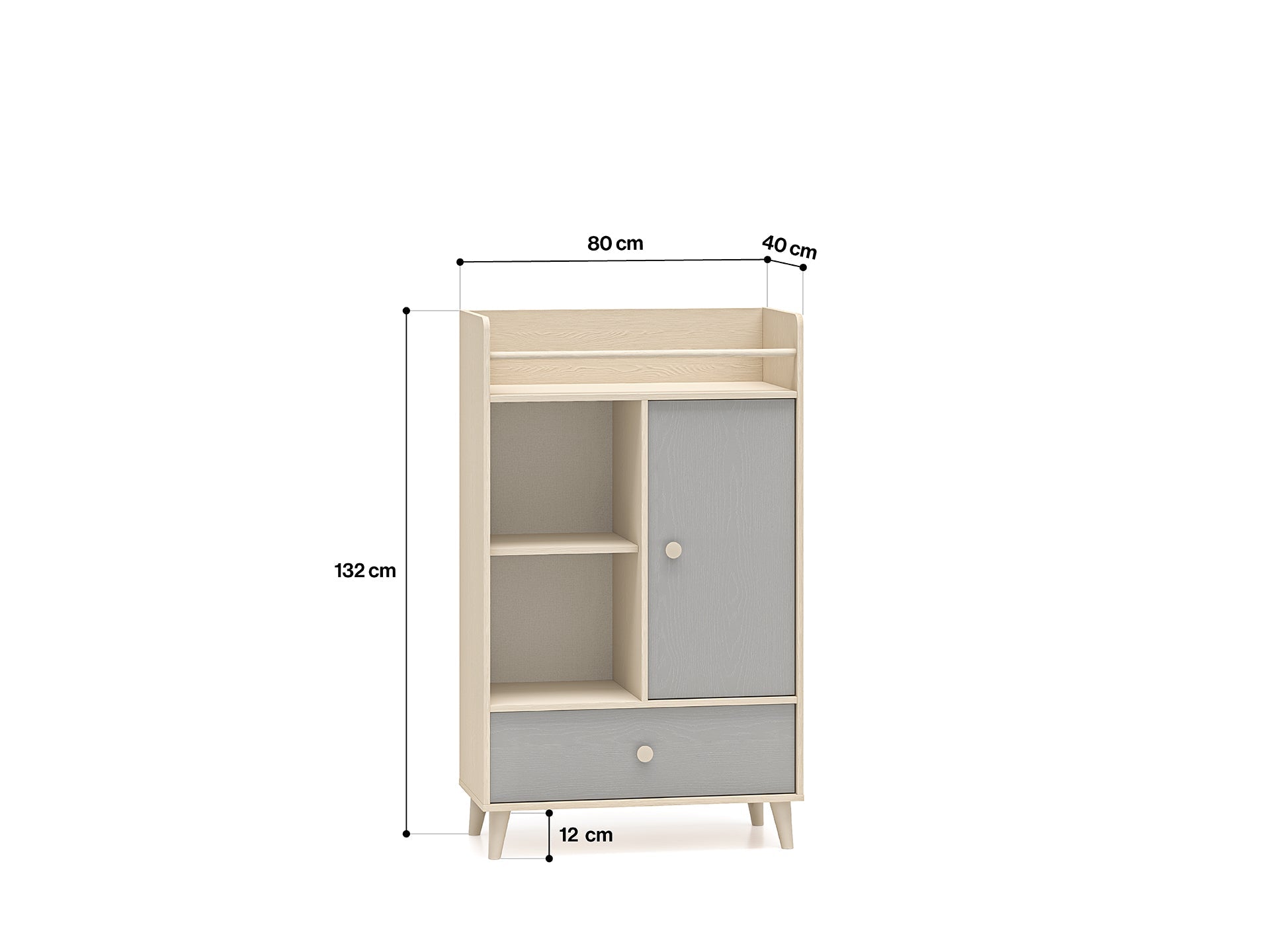 Commode, Buffet enfant Moderne en Bois avec Rangement Spacieux – Design Élégant et Fonctionnel - Decora Home