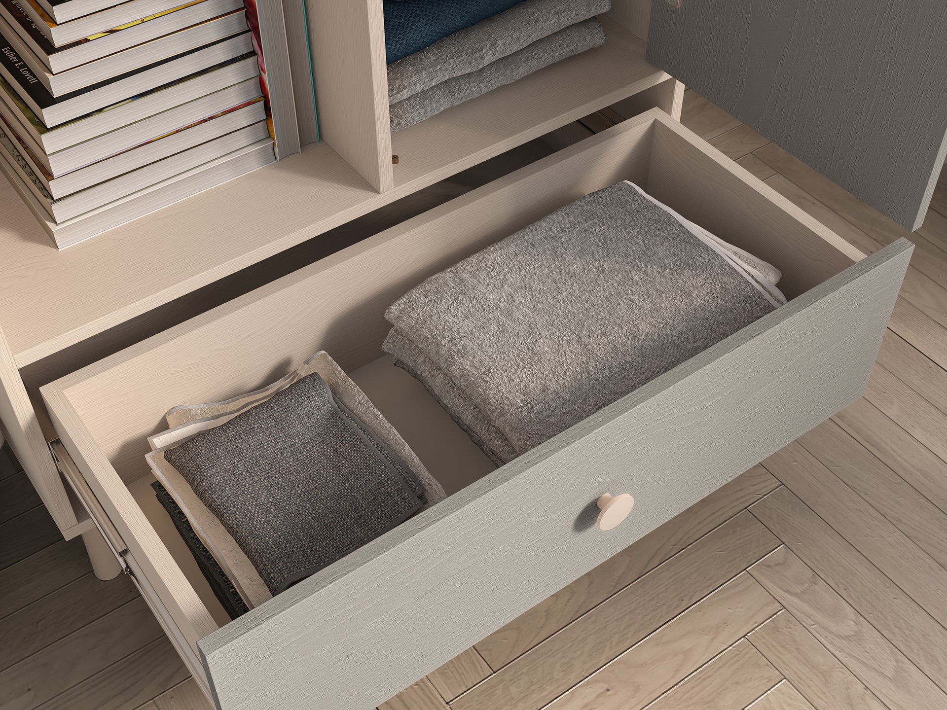 Commode, Buffet enfant Moderne en Bois avec Rangement Spacieux – Design Élégant et Fonctionnel - Decora Home