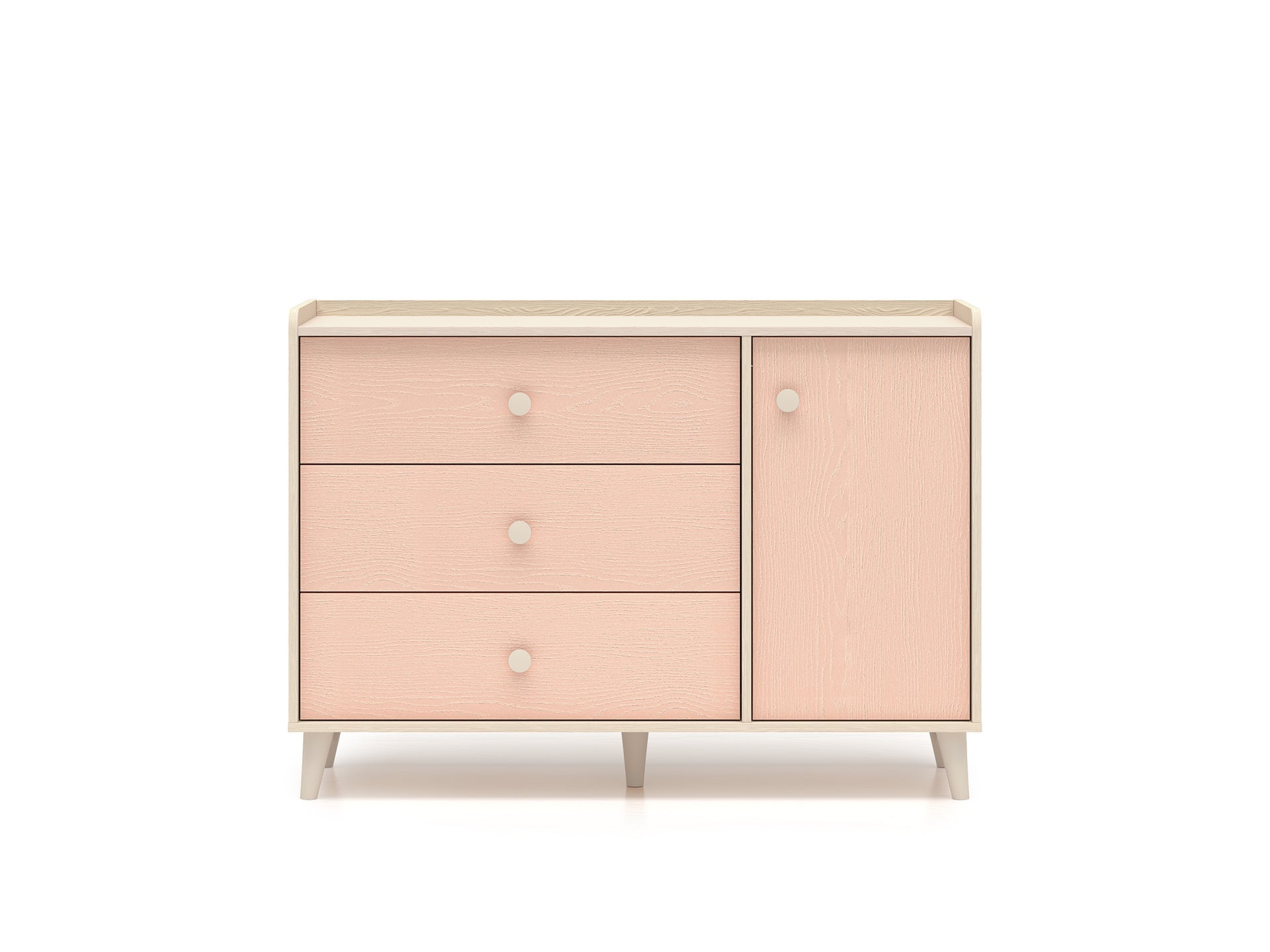 Commode, Buffet enfant Moderne avec Tiroirs Extensibles et Design Élégant – Résistant aux Rayures et à l'Humidité - Decora Home