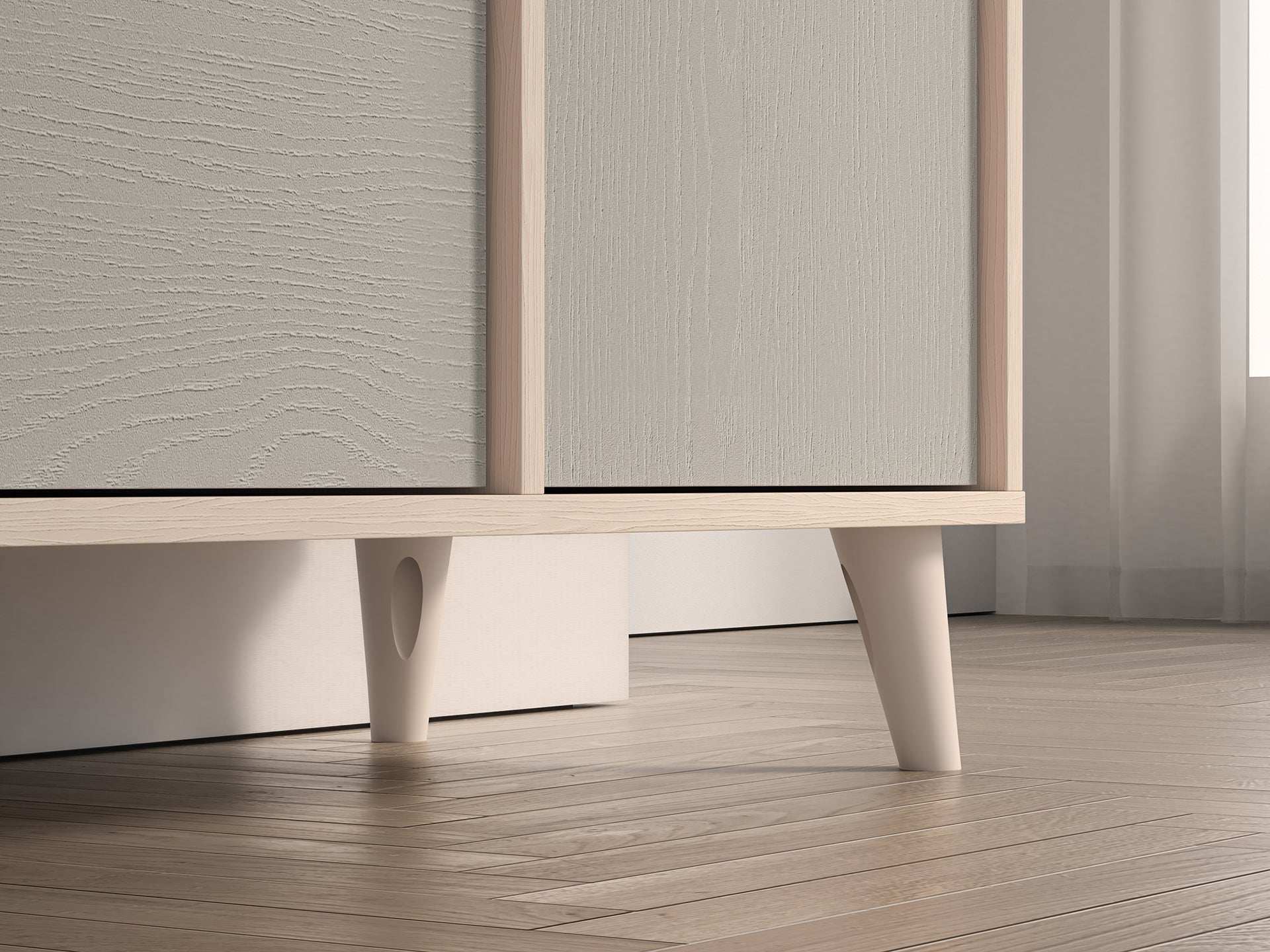 Commode, Buffet enfant Moderne avec Tiroirs Extensibles et Design Élégant – Résistant aux Rayures et à l'Humidité - Decora Home