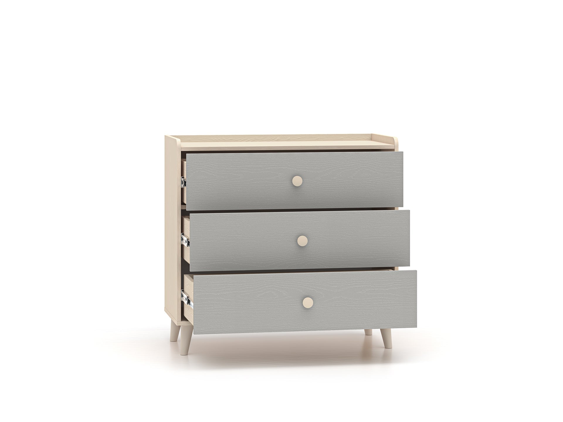 Commode, Buffet enfant moderne en panneaux laminés avec finition résistante et élégante - Decora Home