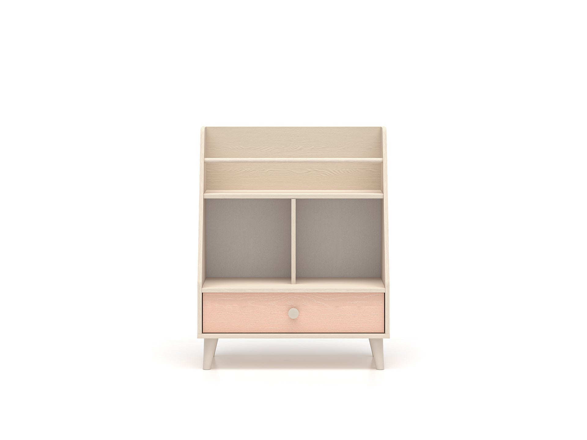 Étagère Murale enfant Moderne avec Finition en Rose Millénaire et Sable du Désert – Design Élégant - Decora Home