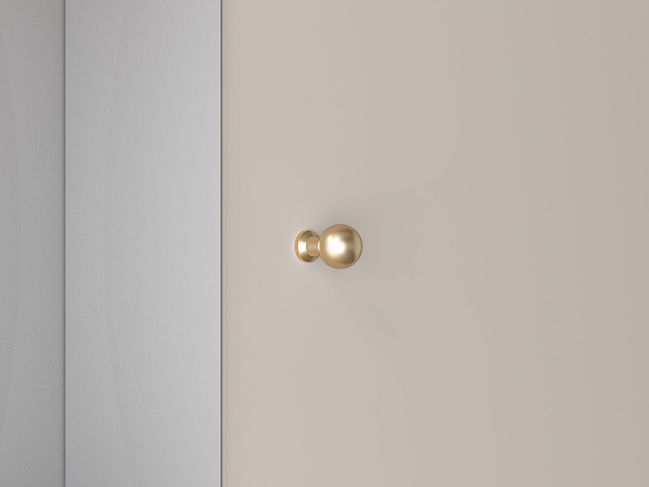 Grande Armoire en Cachemire avec Miroirs et Finitions en MDF Fraisé - Decora Home