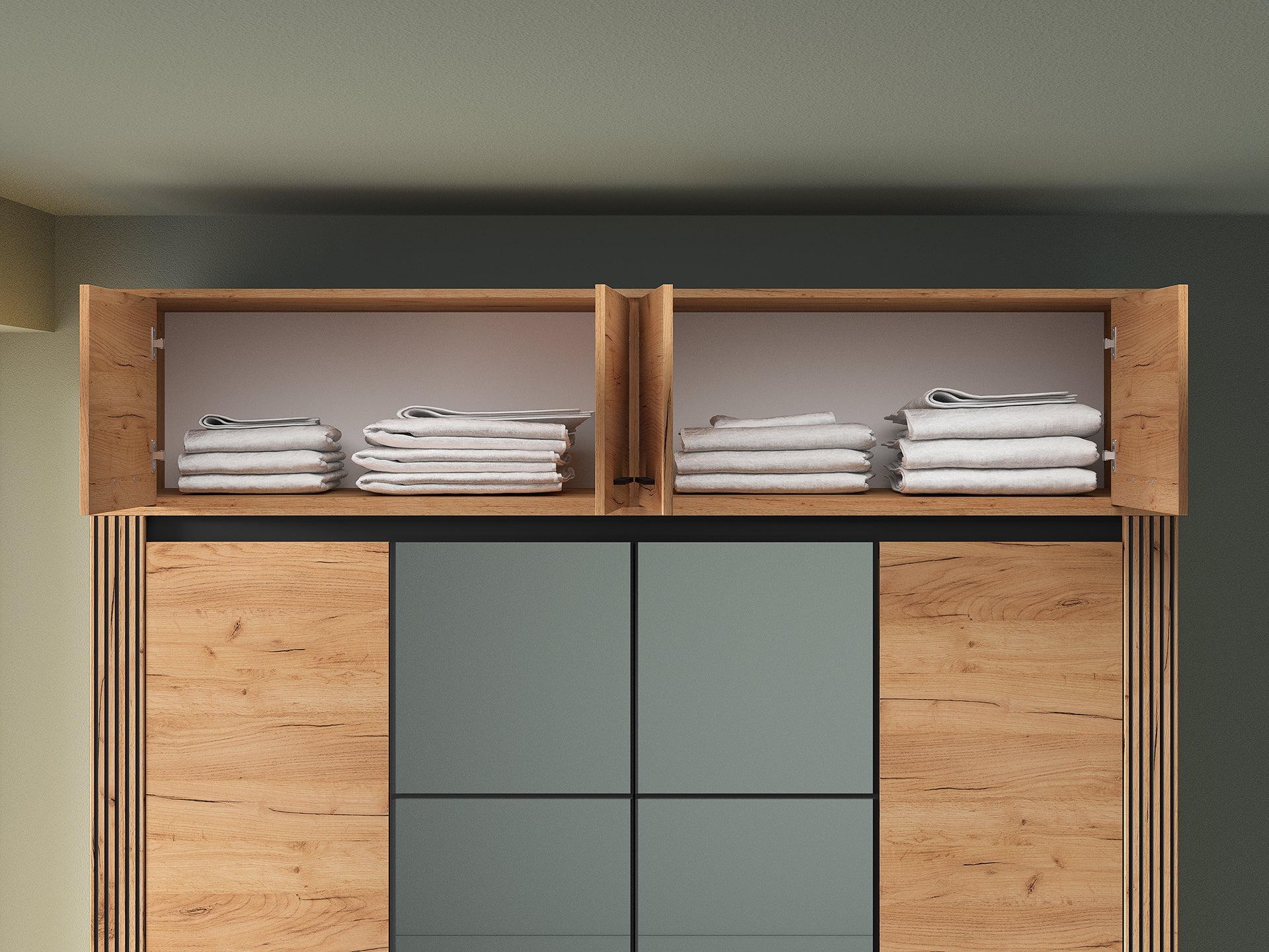 Extension de Garde-Robe en Chêne Craft Gold – Design Modulable et Résistant - Decora Home