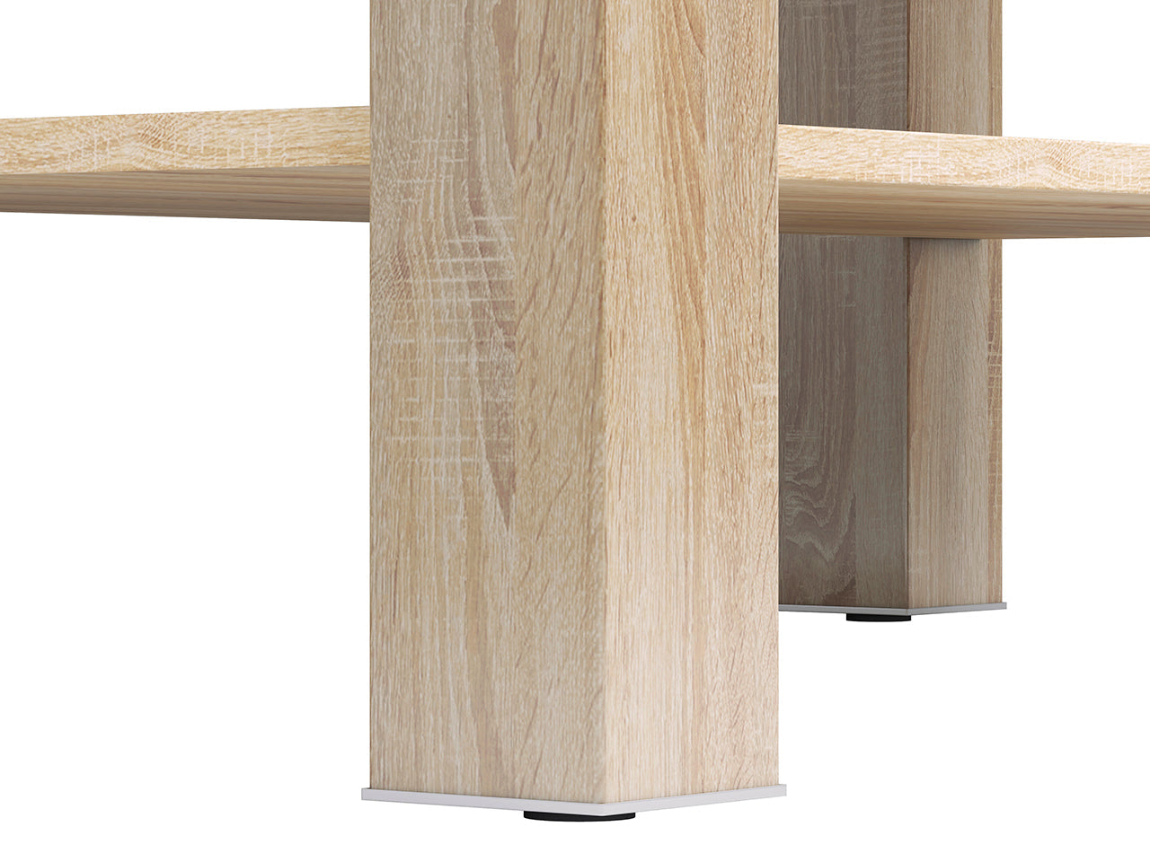 Table Banc Sonoma Light avec Bordure ABS - Résistance aux Chocs, Design Moderne et Matériaux Durables - Decora Home