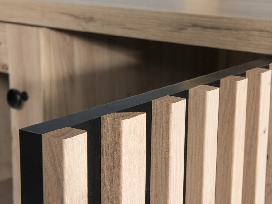 Armoire spacieuse avec rangements et barre de suspension - Decora Home