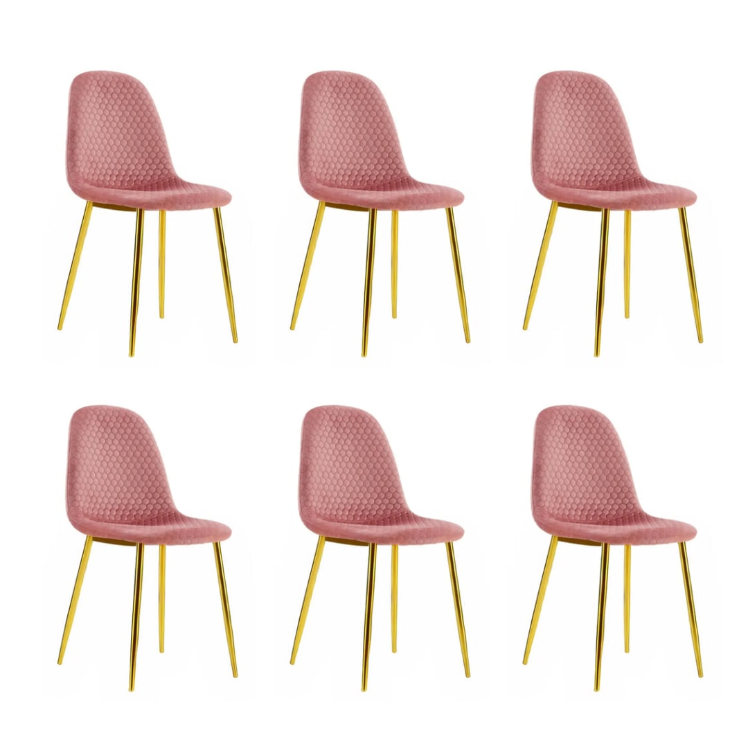 Lot de chaises Scandinave ALVEOLE Gold