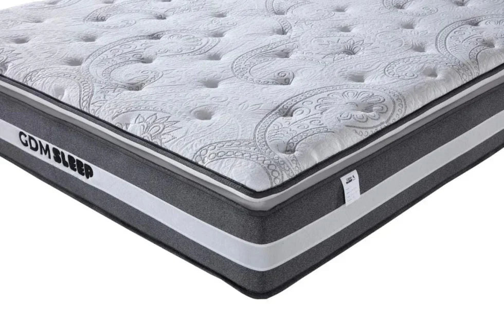 Matelas Roulé à Ressorts Ensachés avec Surmatelas Intégré – Confort Inégalé - Decora Home