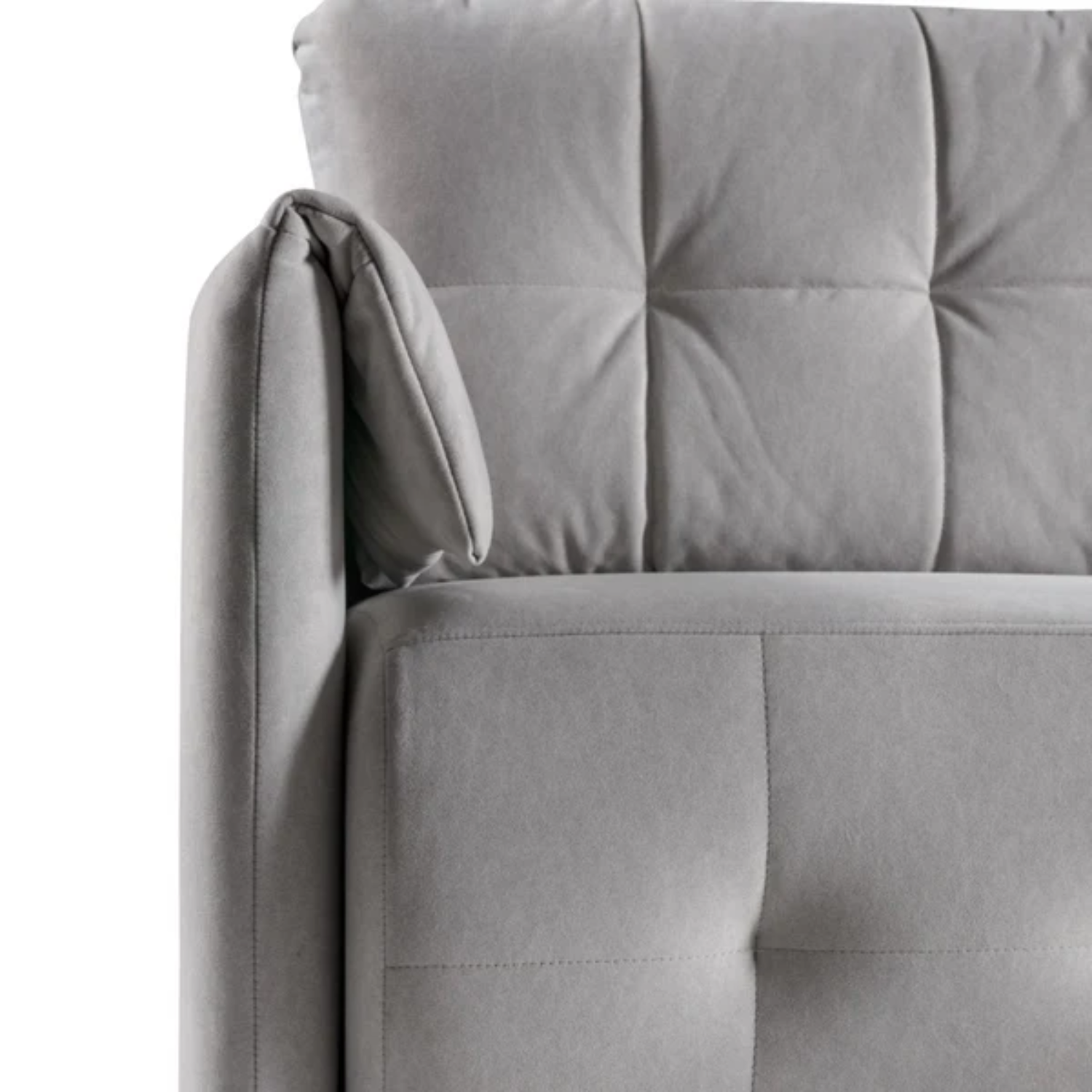 Canapé-lit moderne 215 cm avec fonction couchage et rangement - Design élégant et confort durable