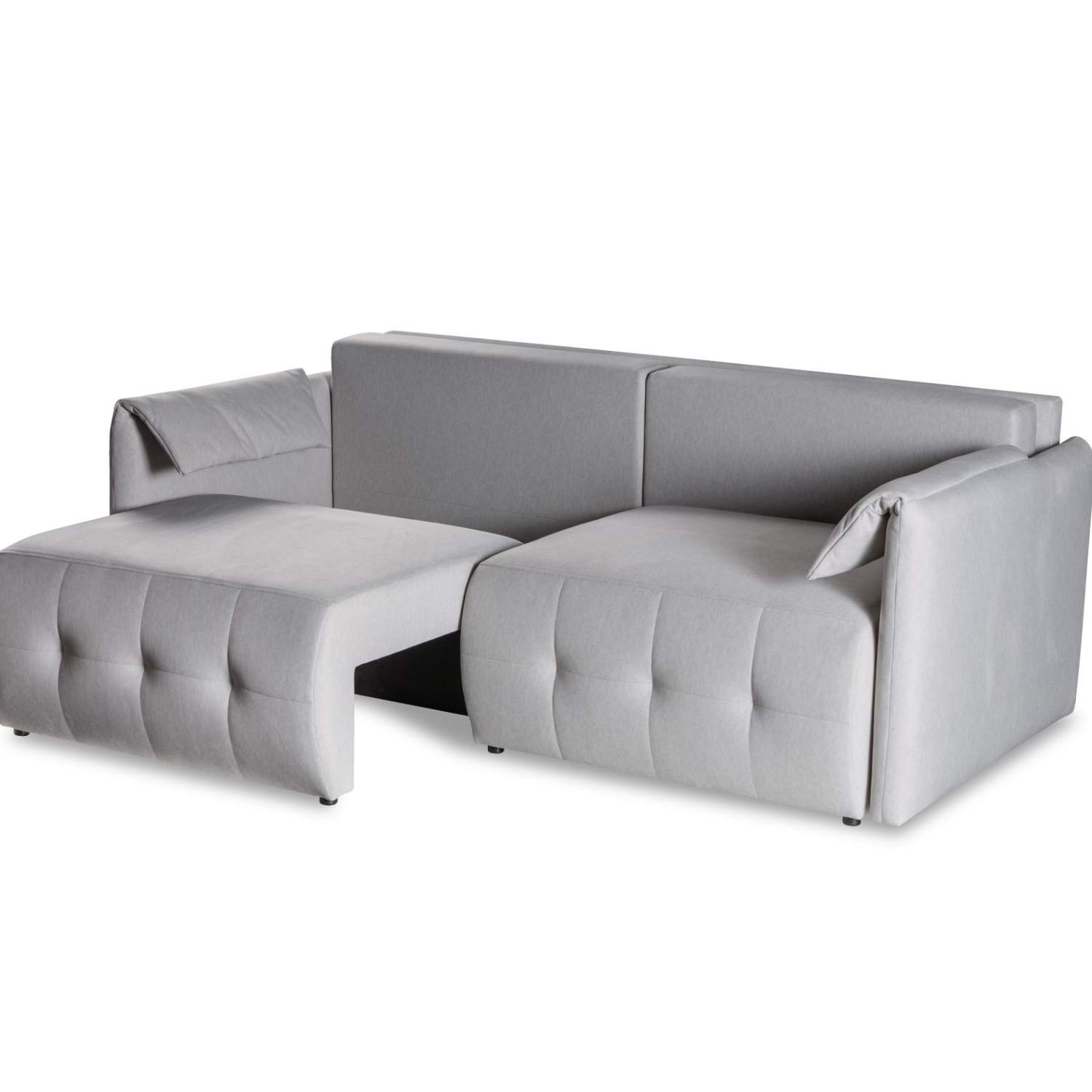 Canapé-lit moderne 215 cm avec fonction couchage et rangement - Design élégant et confort durable