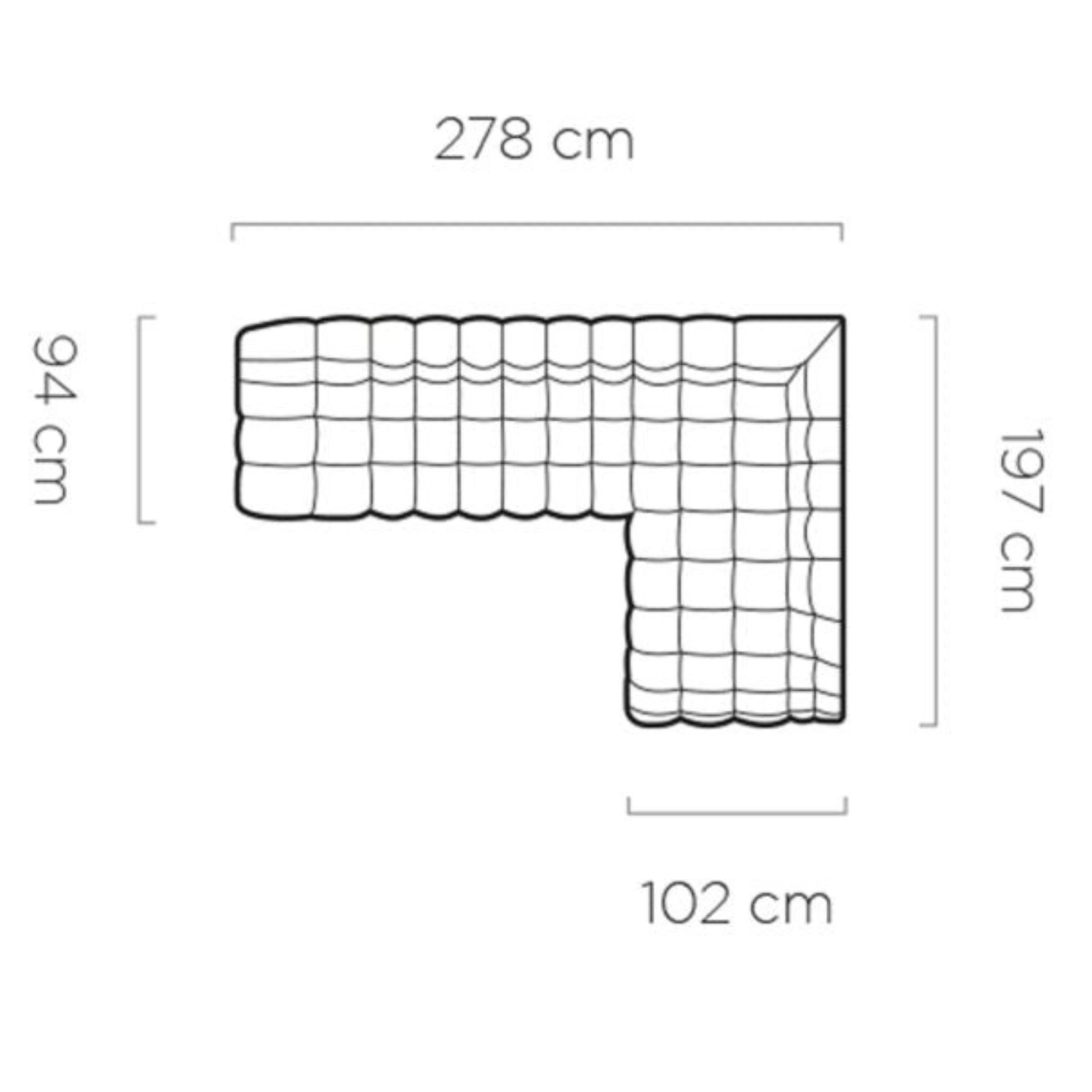 Canapé d’Angle – Design Moderne avec Profondeur d’Assise Réglable Électriquement