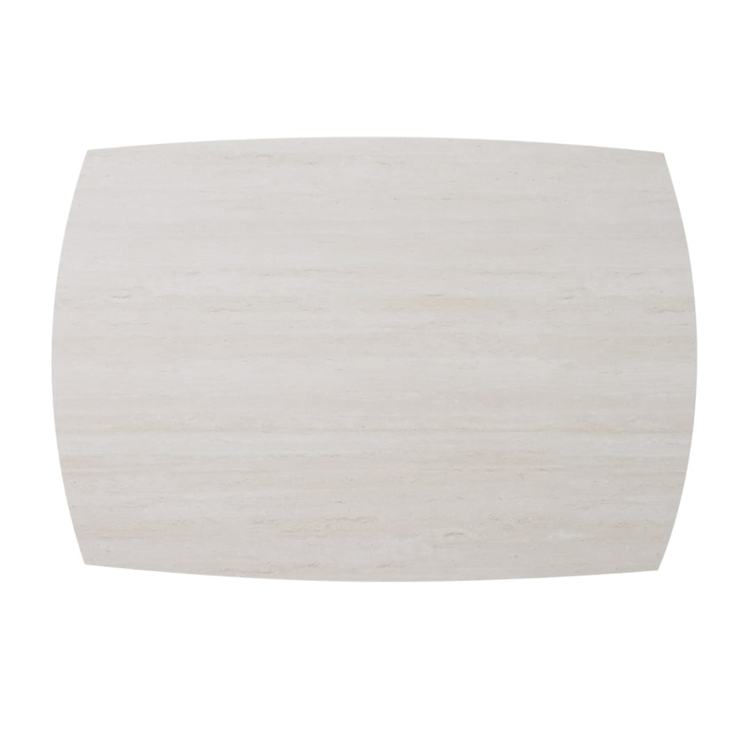 Table à manger extensible  – Plateau céramique travertin mat ou blanc – Pied métal noir –  129/189x89x76 cm