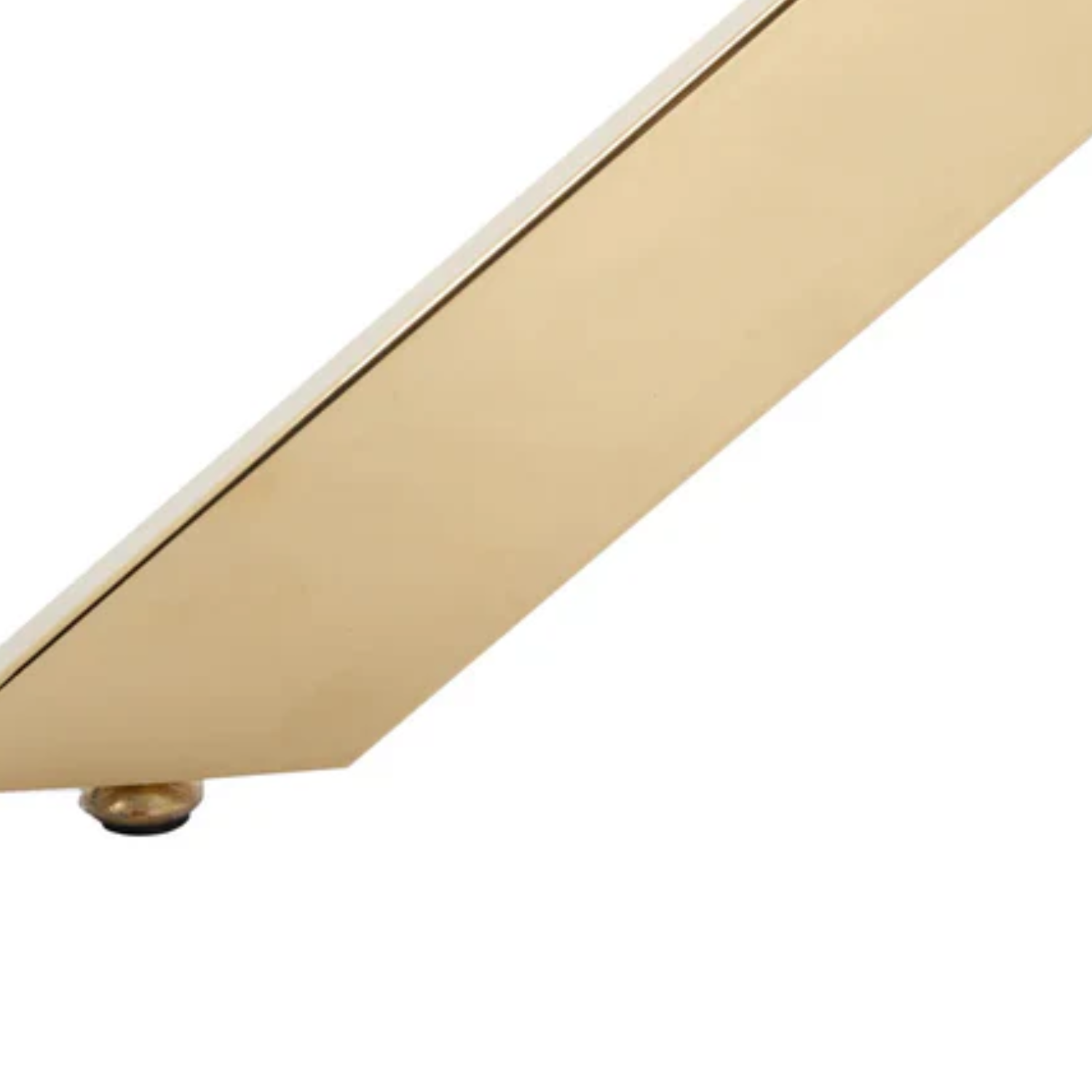 Table Basse Ronde en Verre ou Effet Marbre avec Structure Dorée ou Argentée