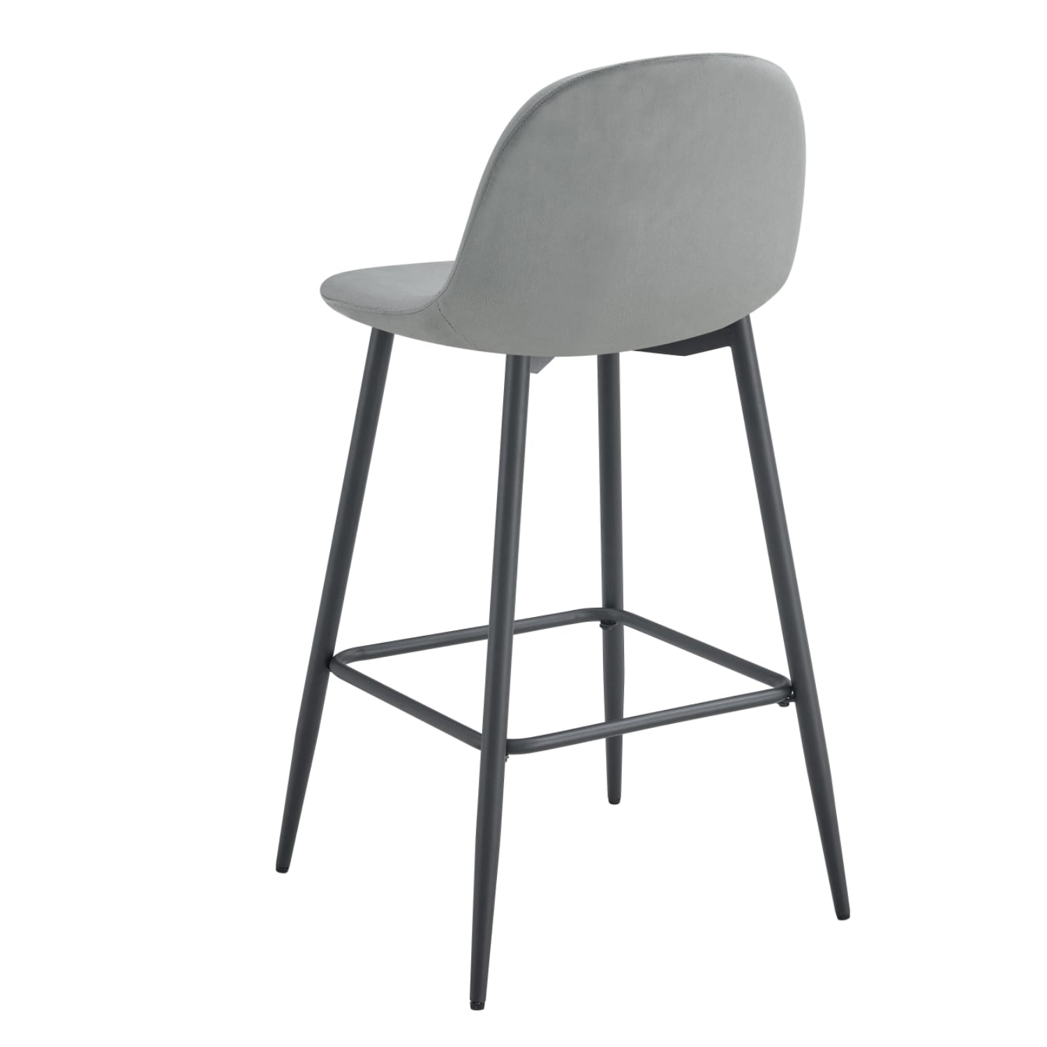 Tabouret de bar élégant en velours et métal doré – Chic, Confort et Style Scandinave
