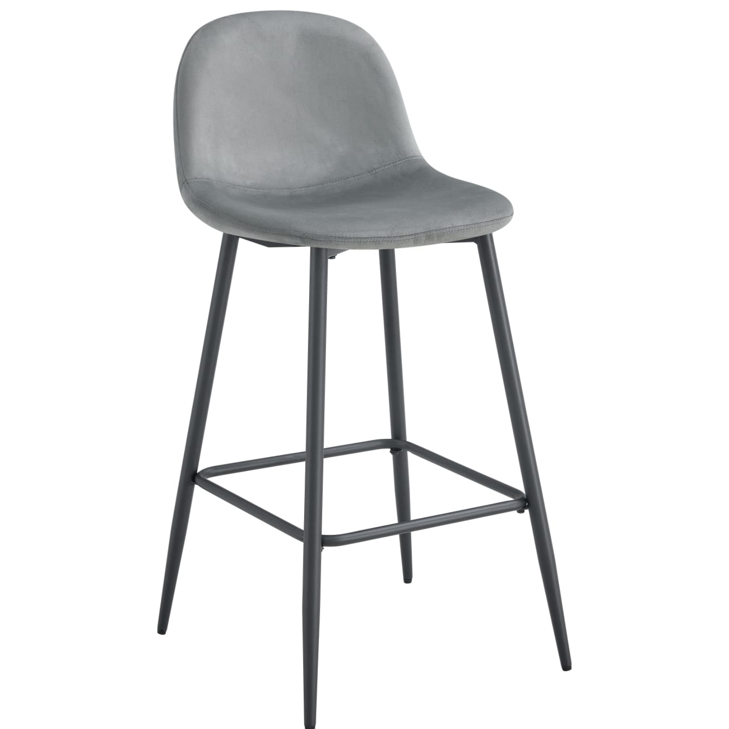 Tabouret de bar élégant en velours et métal doré – Chic, Confort et Style Scandinave