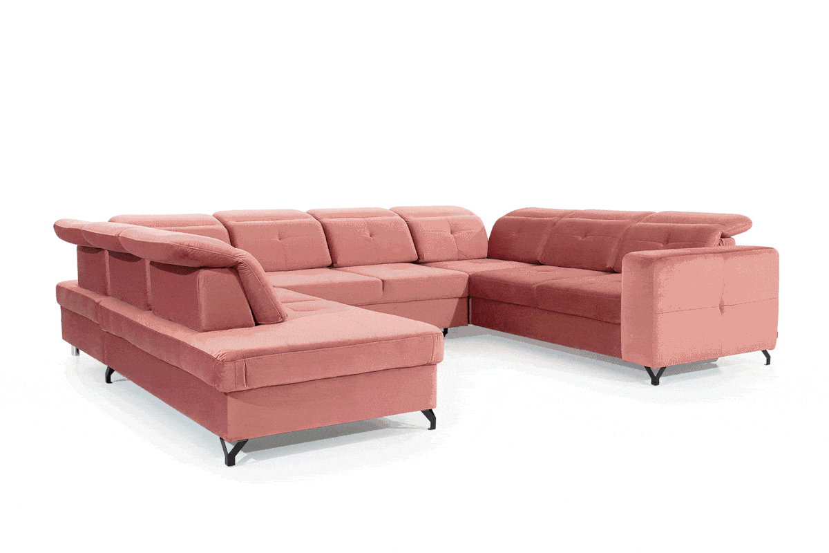 Canapé d’angle convertible modulable en velours magique – Confort et élégance ultime|Prix cassé|Decora Home