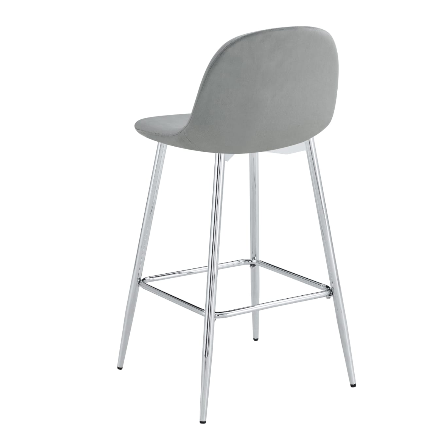 Tabouret de bar élégant en velours et métal doré – Chic, Confort et Style Scandinave