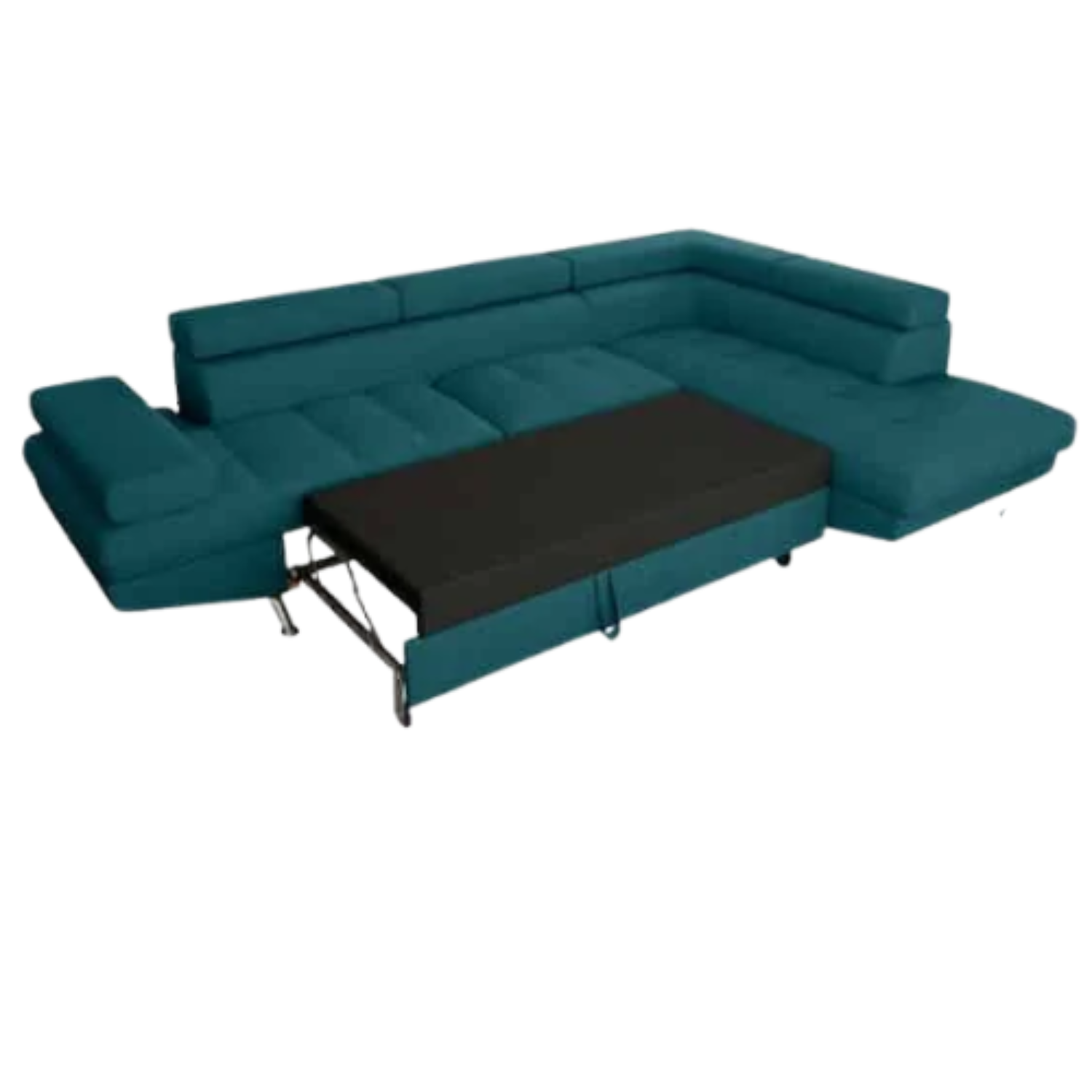 Canapé d'angle  convertible panoramique 5 places avec coffre – Confort, design et praticité au quotidien