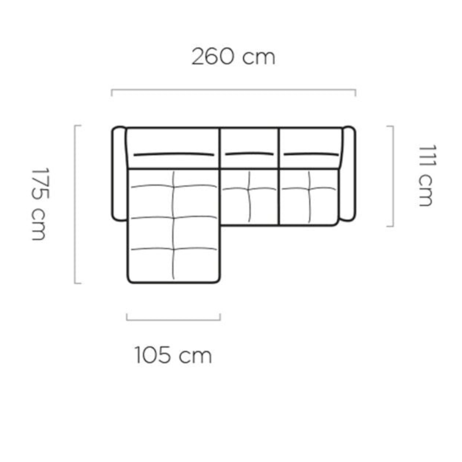 Canapé d'Angle Convertible - Design Moderne, Confort Optimal, Disponible en 3 Tailles | Canapé Réversible avec Coffre de Rangement