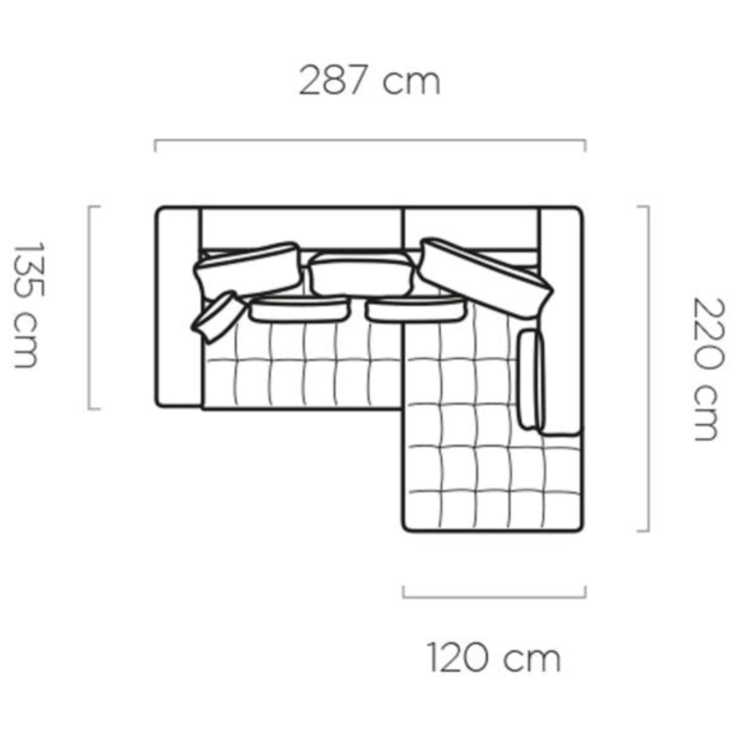 Canapé d’Angle  – Grand Confort avec Profondeur d’Assise Réglable Électriquement