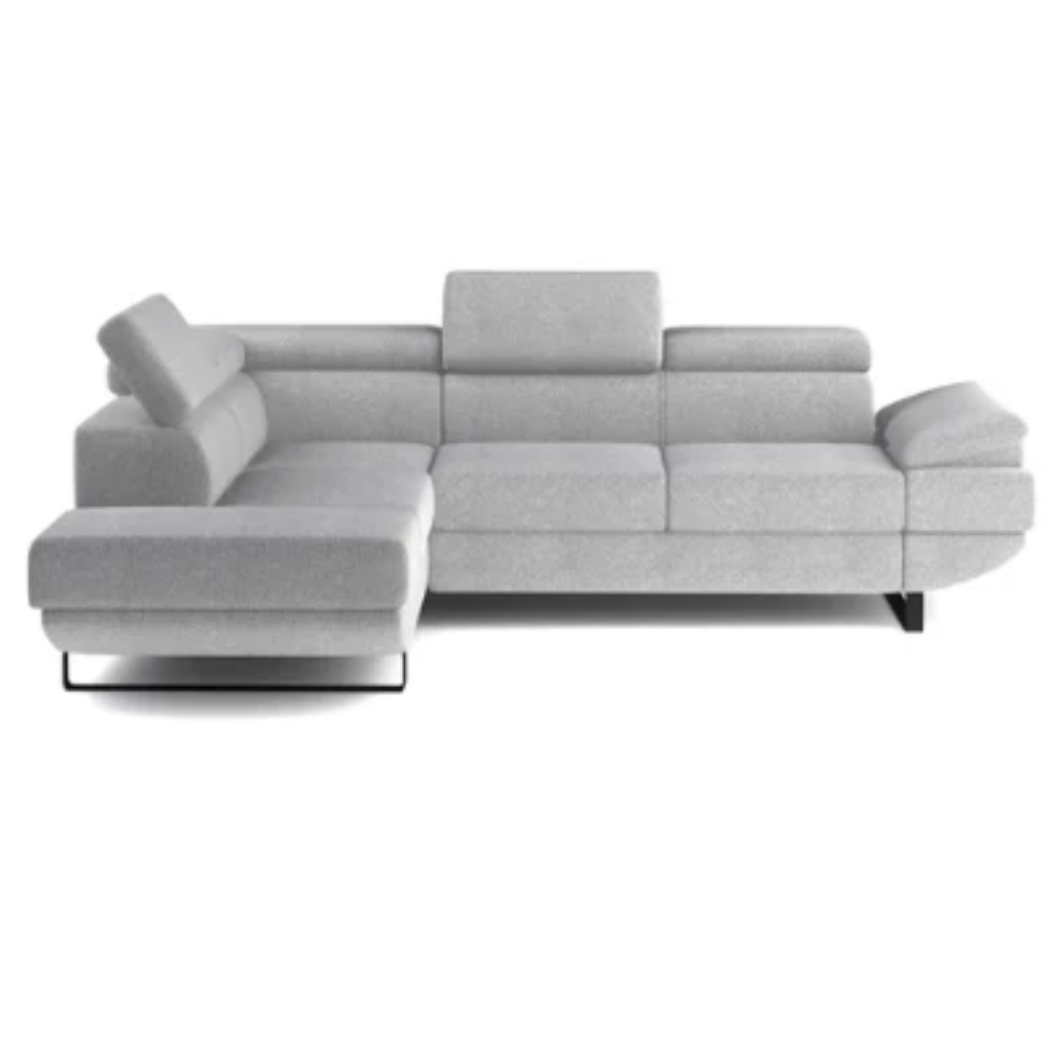 Canapé d’Angle – Confort Ajustable Électriquement et Élégance Contemporaine