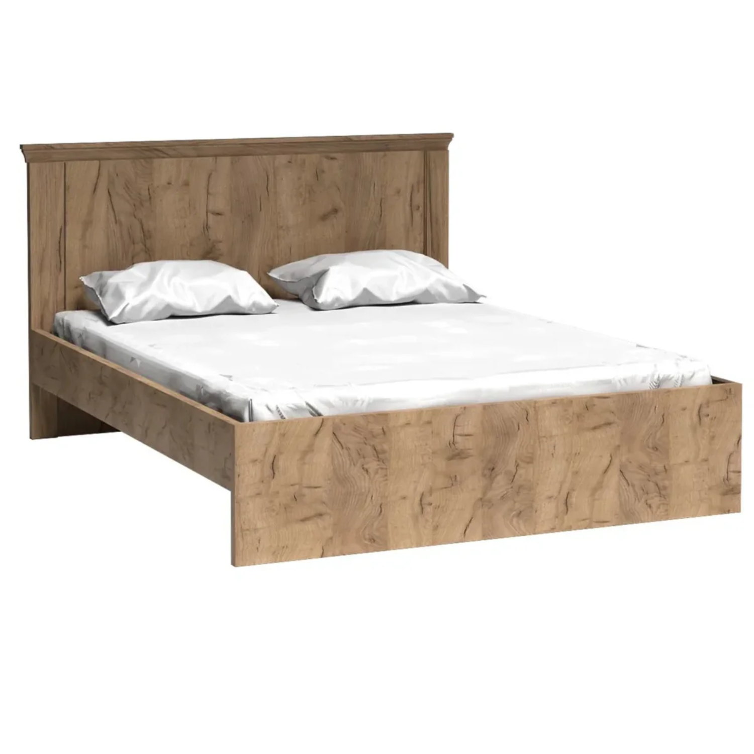 Lit double pour chambre à coucher en panneau laminé