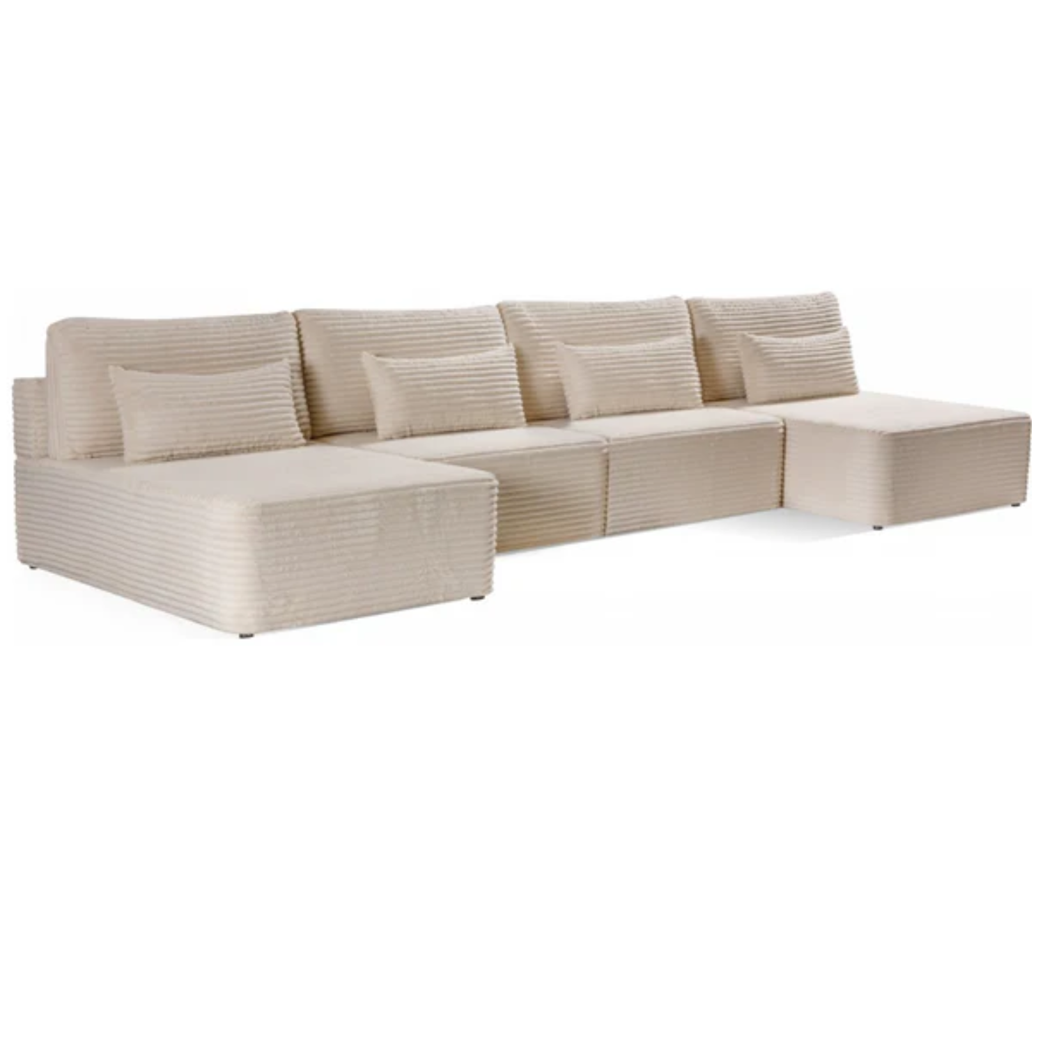 Canapé d’Angle MAXI U- – Convertible avec Coffre, 427 cm